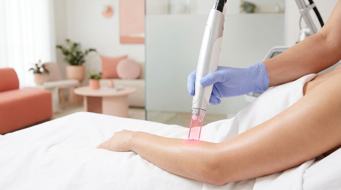 Laser skin-tightening and rejuvenation treatment